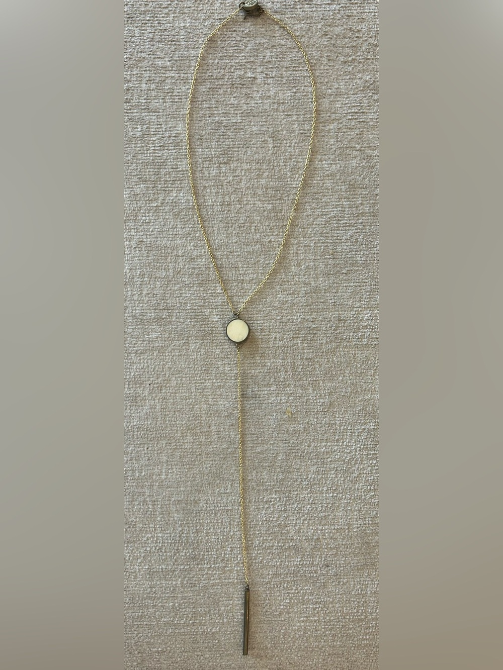 SOKO Lariat Necklace 24K Gold Plated